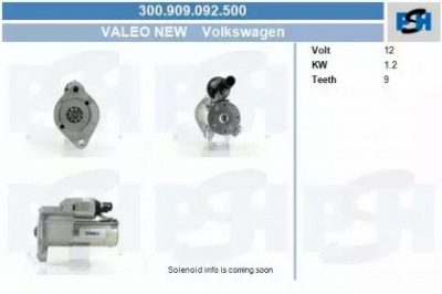 CV PSH 300909092500 -  Стартер